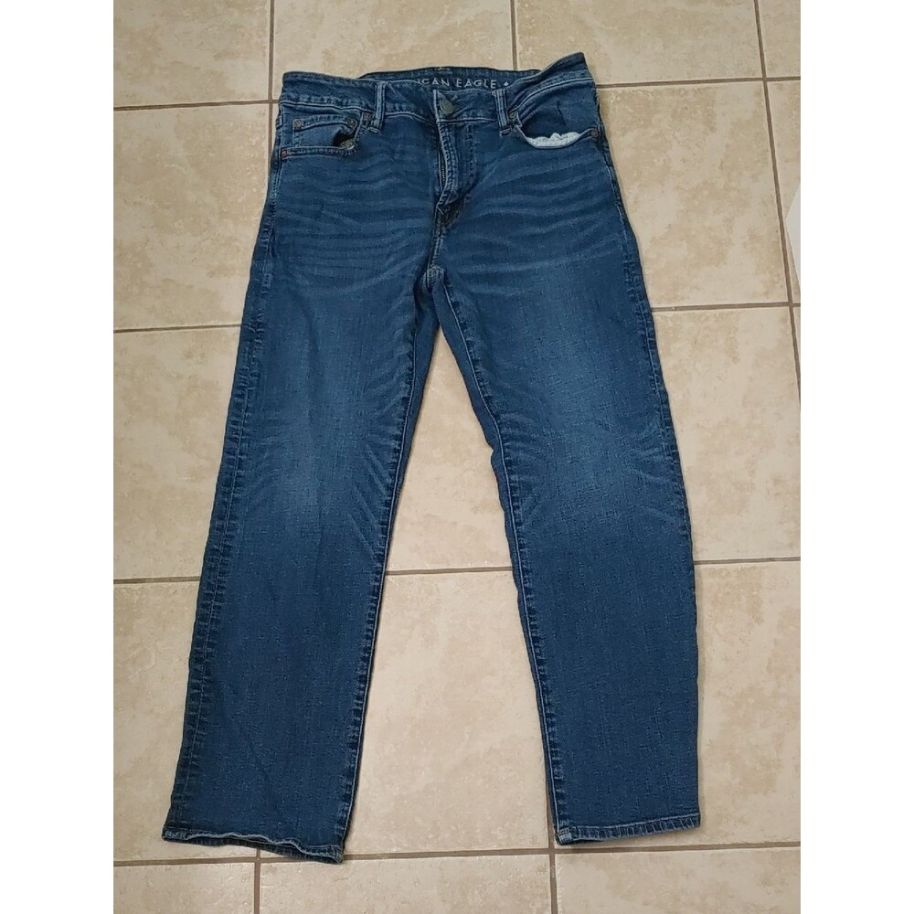 American Eagle Jeans Men's 32x30 Bootcut Dark Wash Denim
